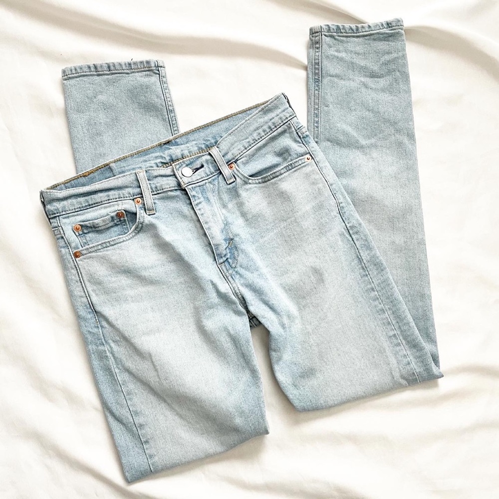 Levi’s 510 Skinny Fit Stretch Light Wash Jeans - Picture 2 of 4